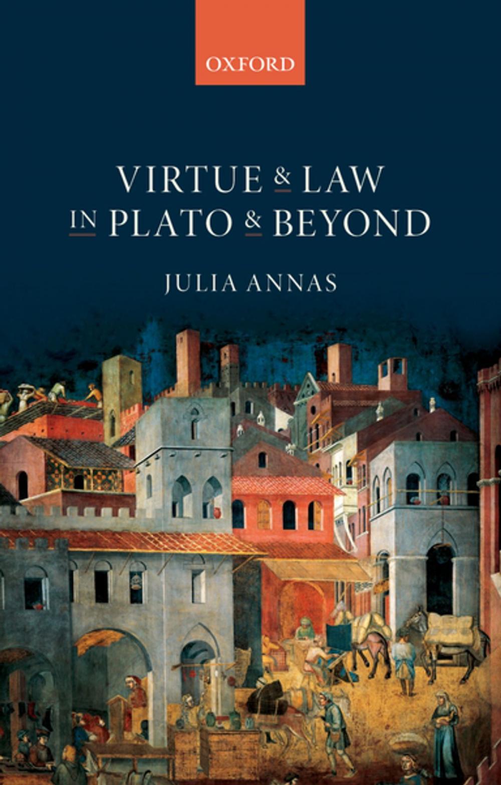 Big bigCover of Virtue and Law in Plato and Beyond
