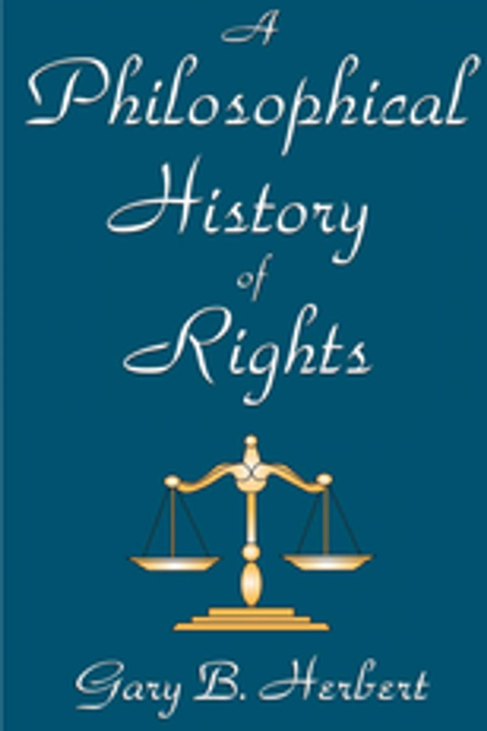 Big bigCover of A Philosophical History of Rights