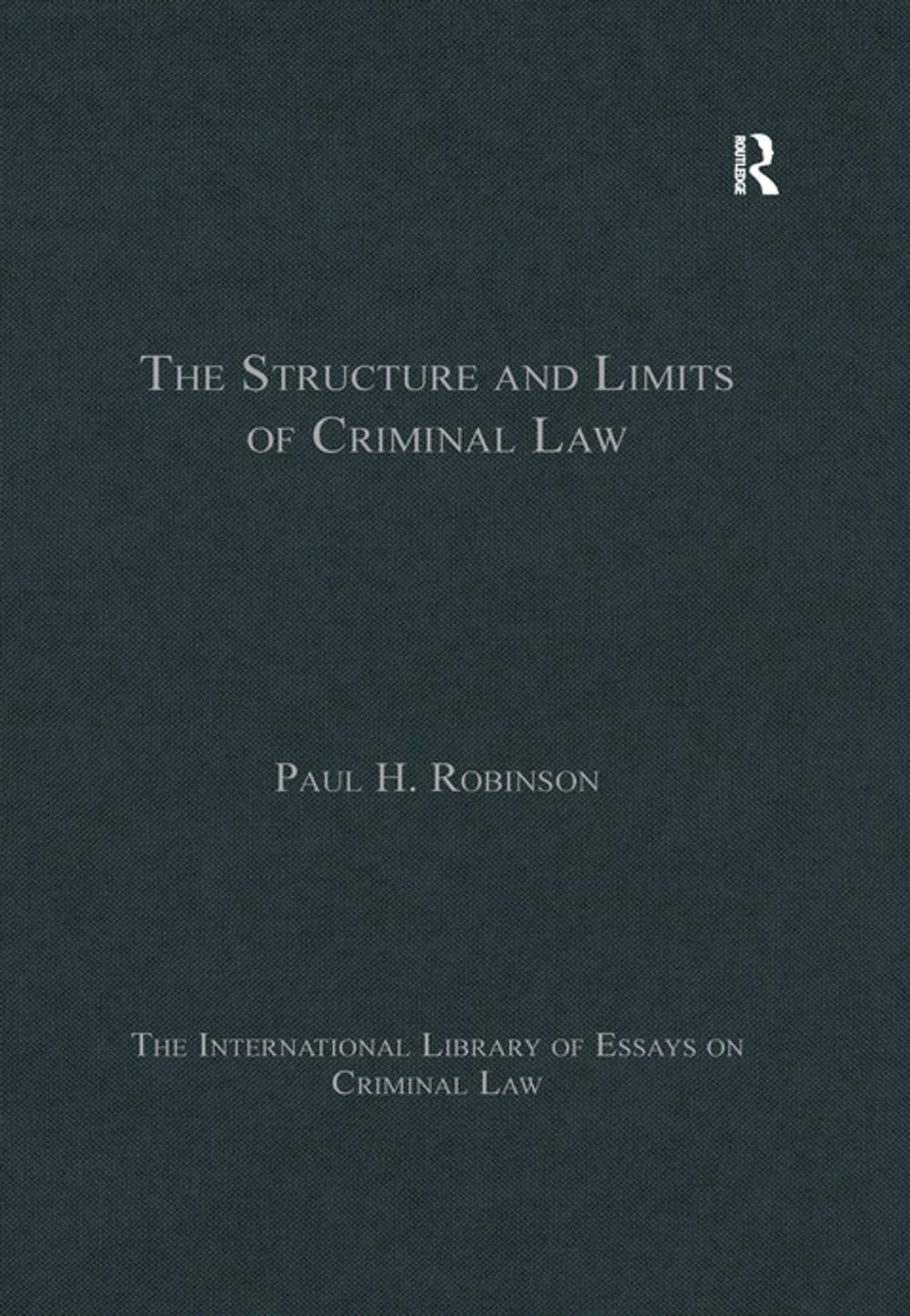 Big bigCover of The Structure and Limits of Criminal Law