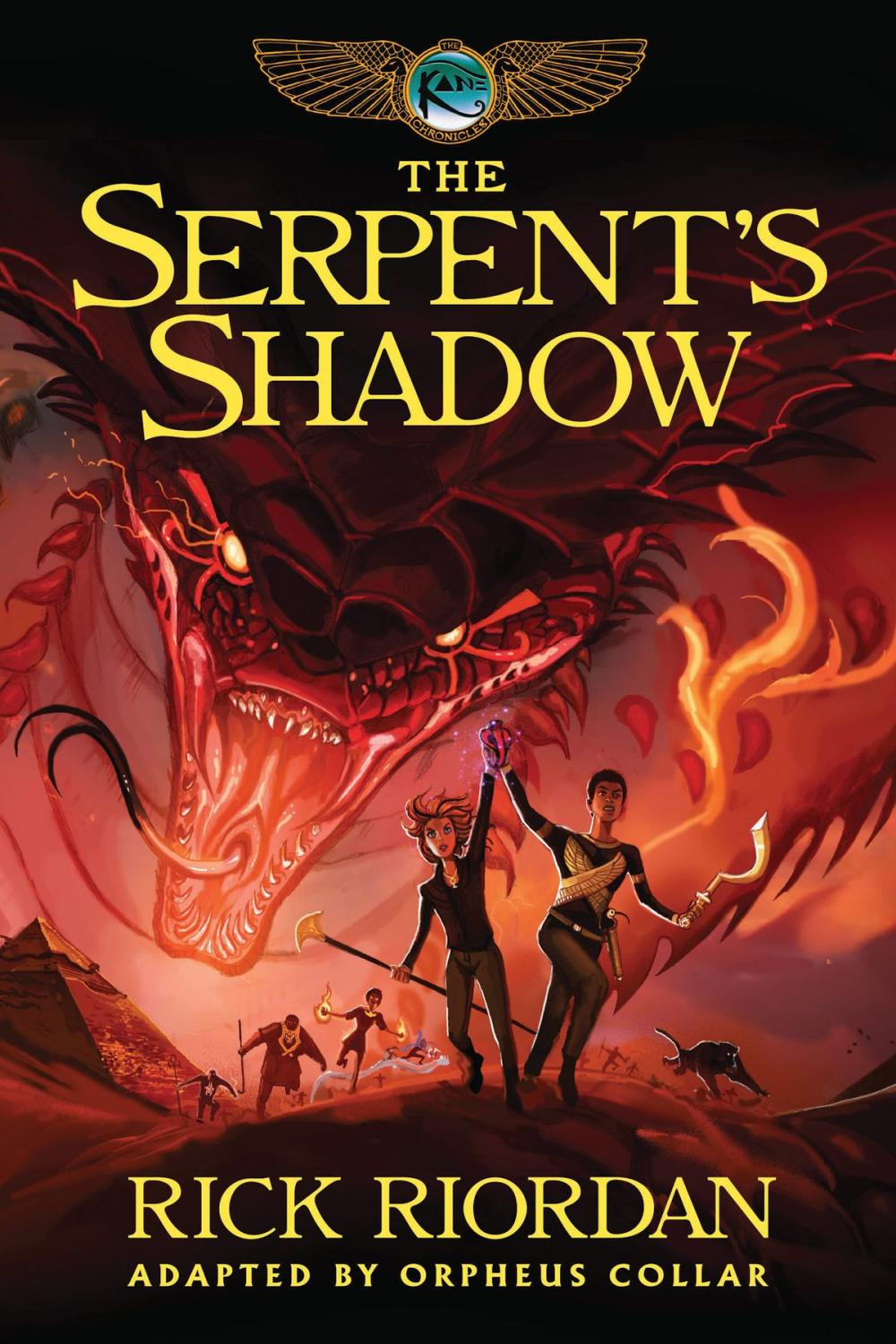 Big bigCover of The Kane Chronicles, Book Three: Serpent's Shadow: The Graphic Novel