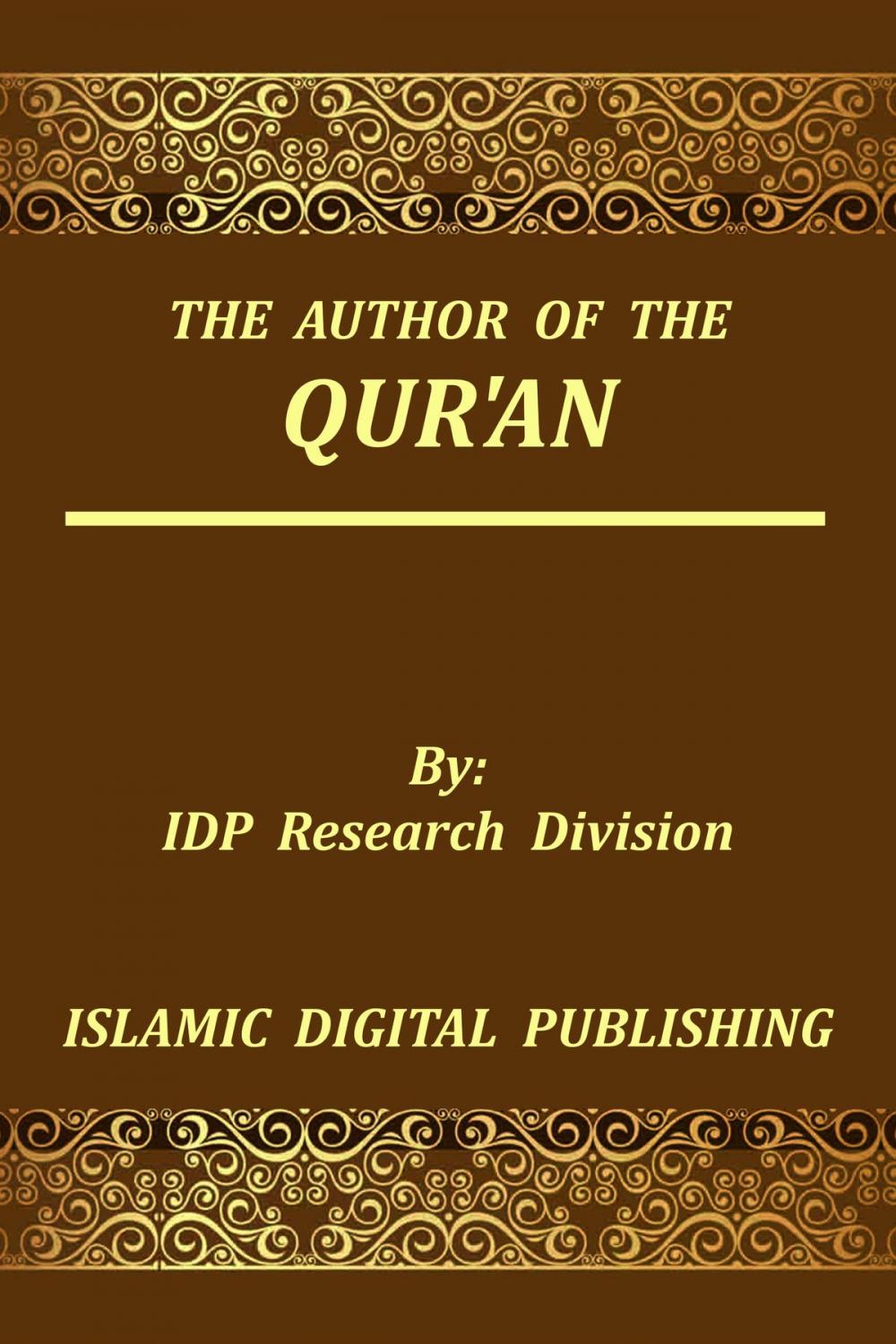 Big bigCover of The Author of the Qur'an