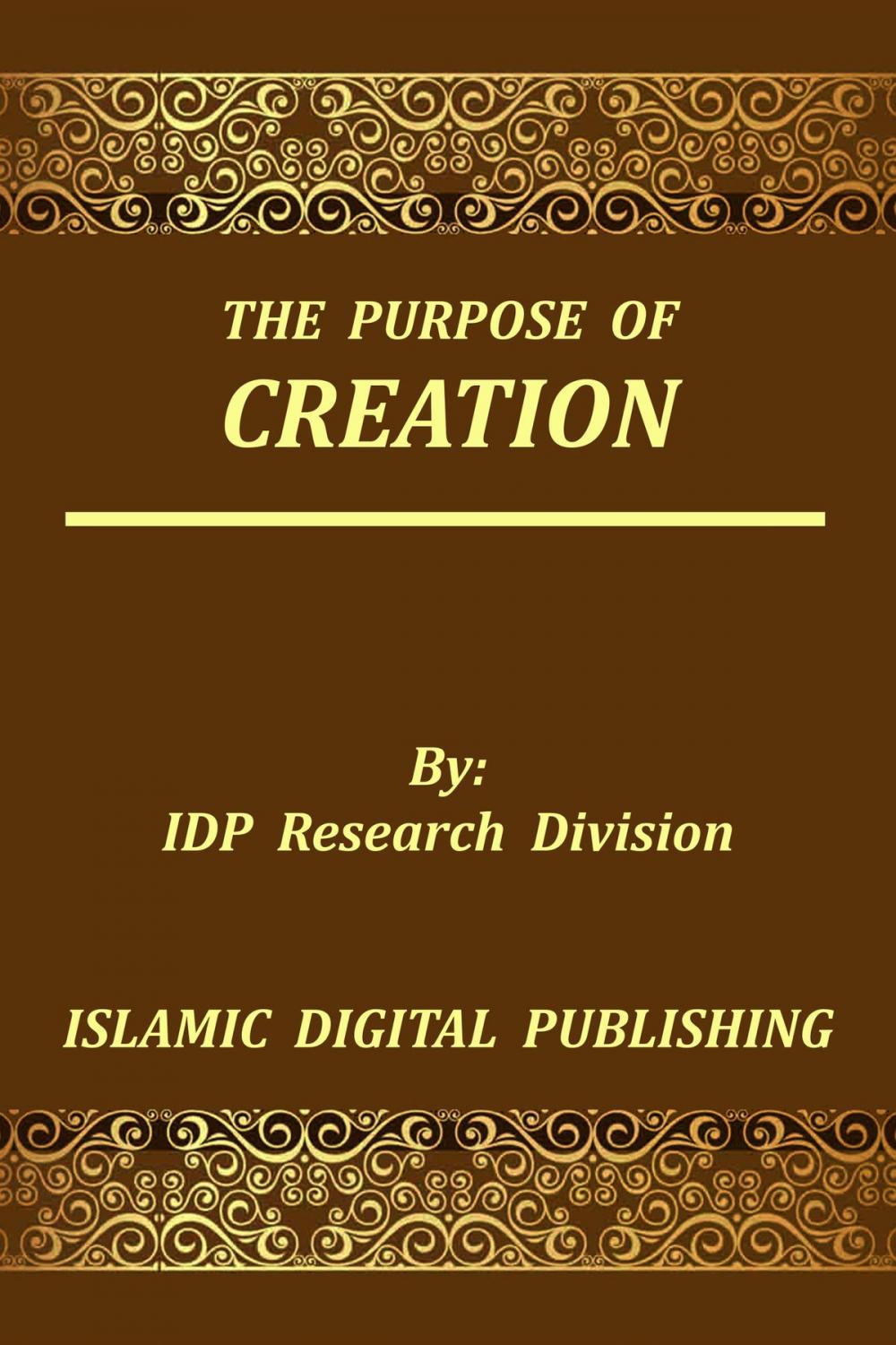 Big bigCover of The Purpose of Creation