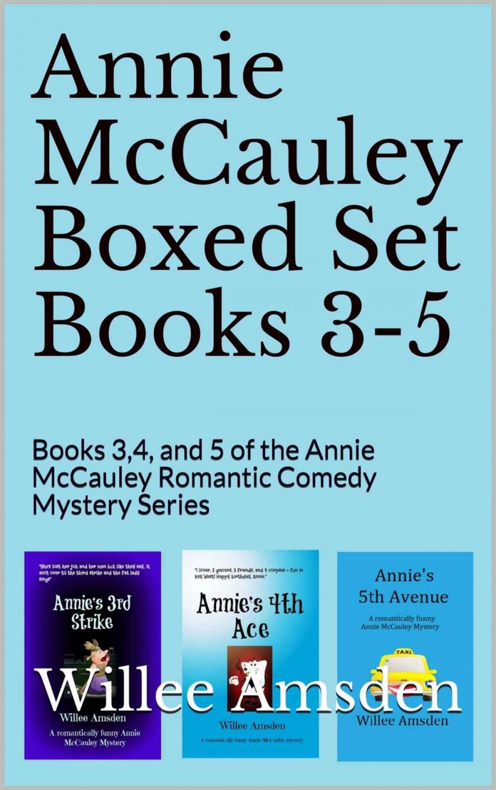 Big bigCover of Annie McCauley Boxed Set Books 3-5