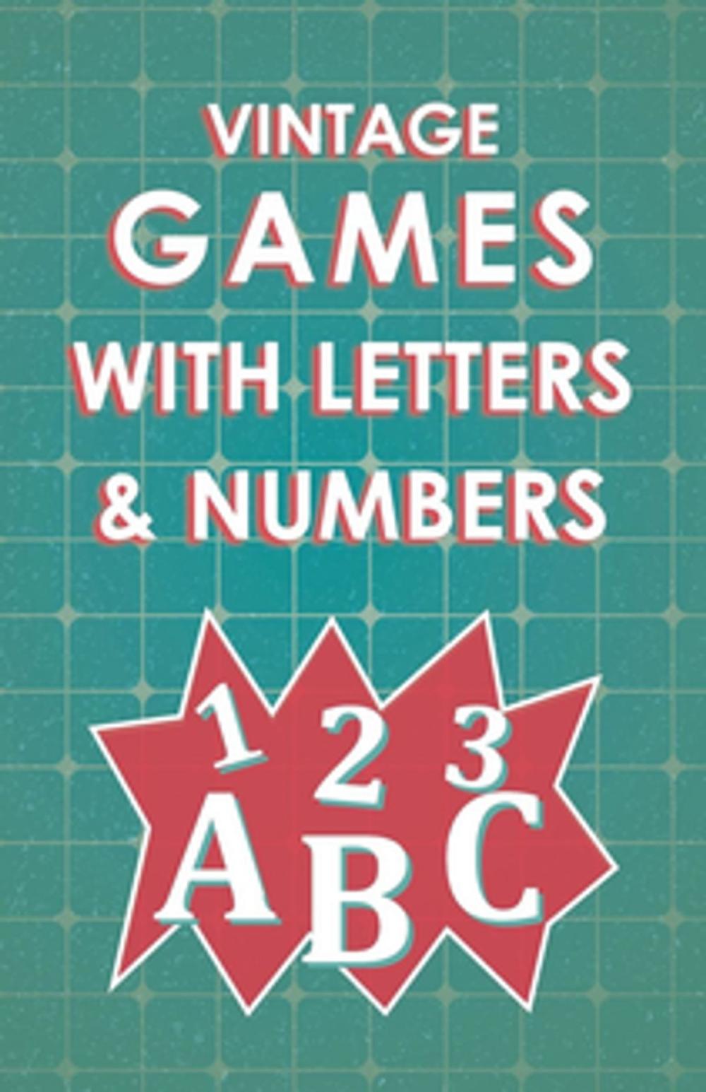 Big bigCover of Vintage Games with Letters and Numbers