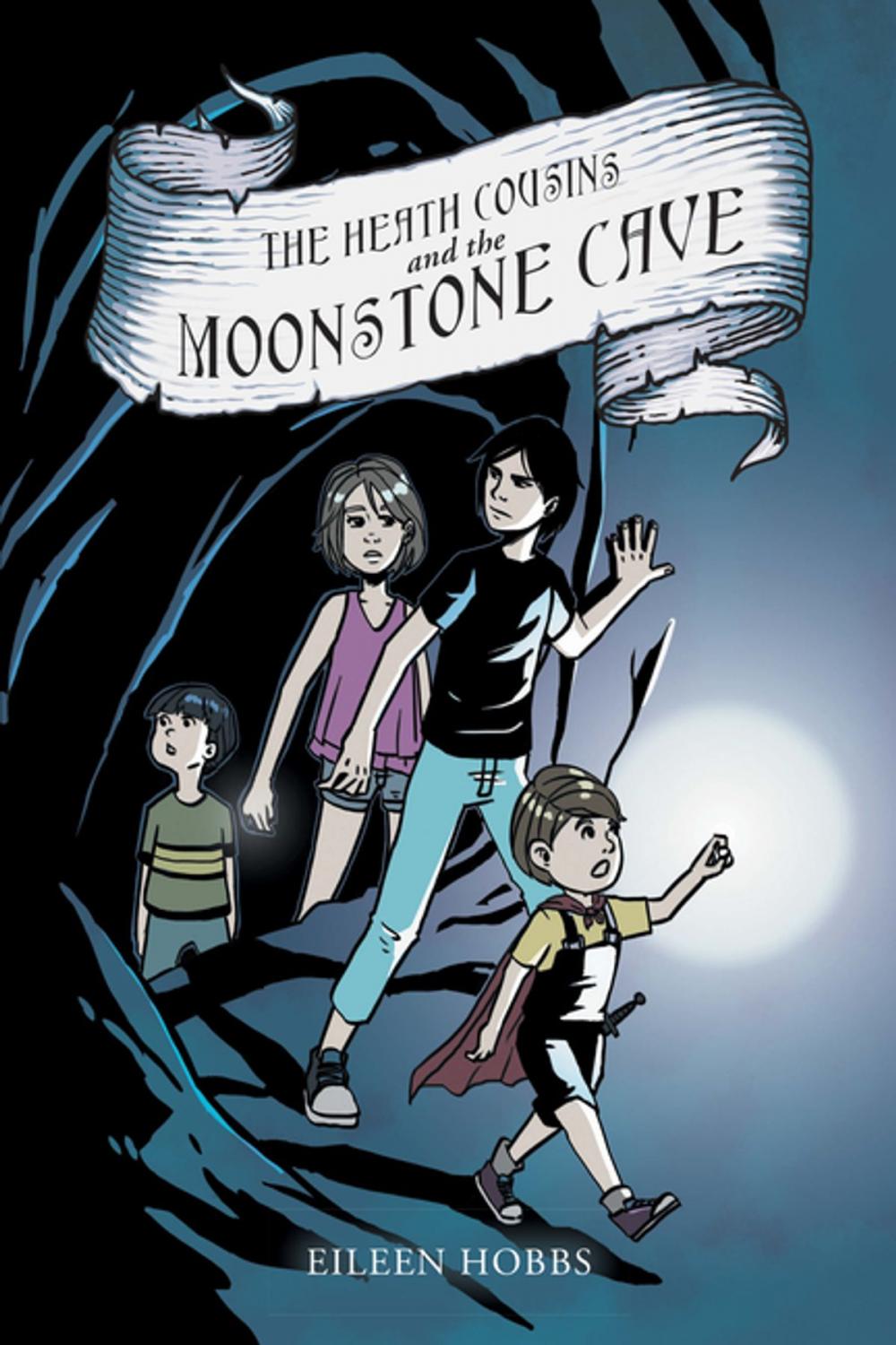 Big bigCover of The Heath Cousins and the Moonstone Cave