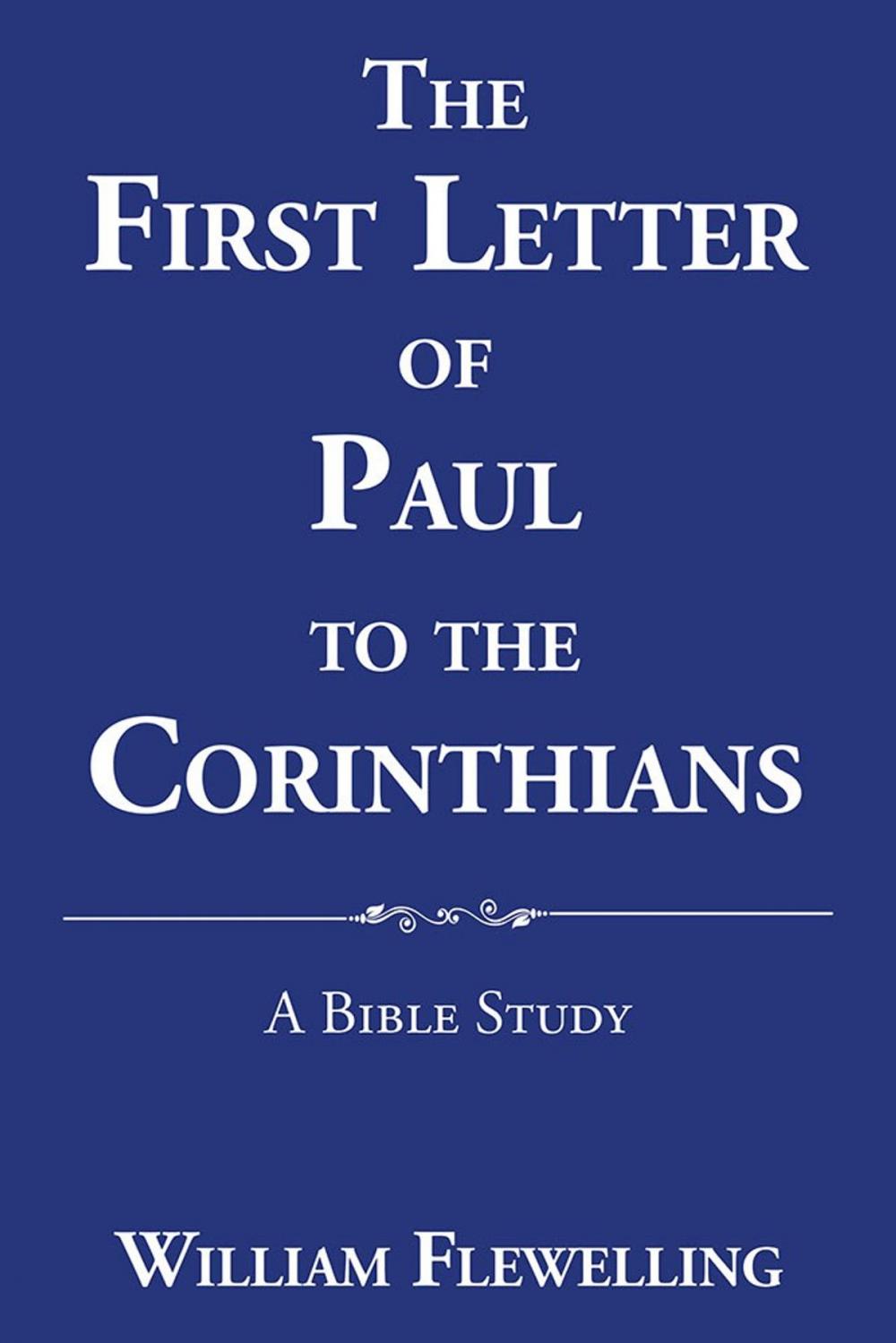Big bigCover of The First Letter of Paul to the Corinthians
