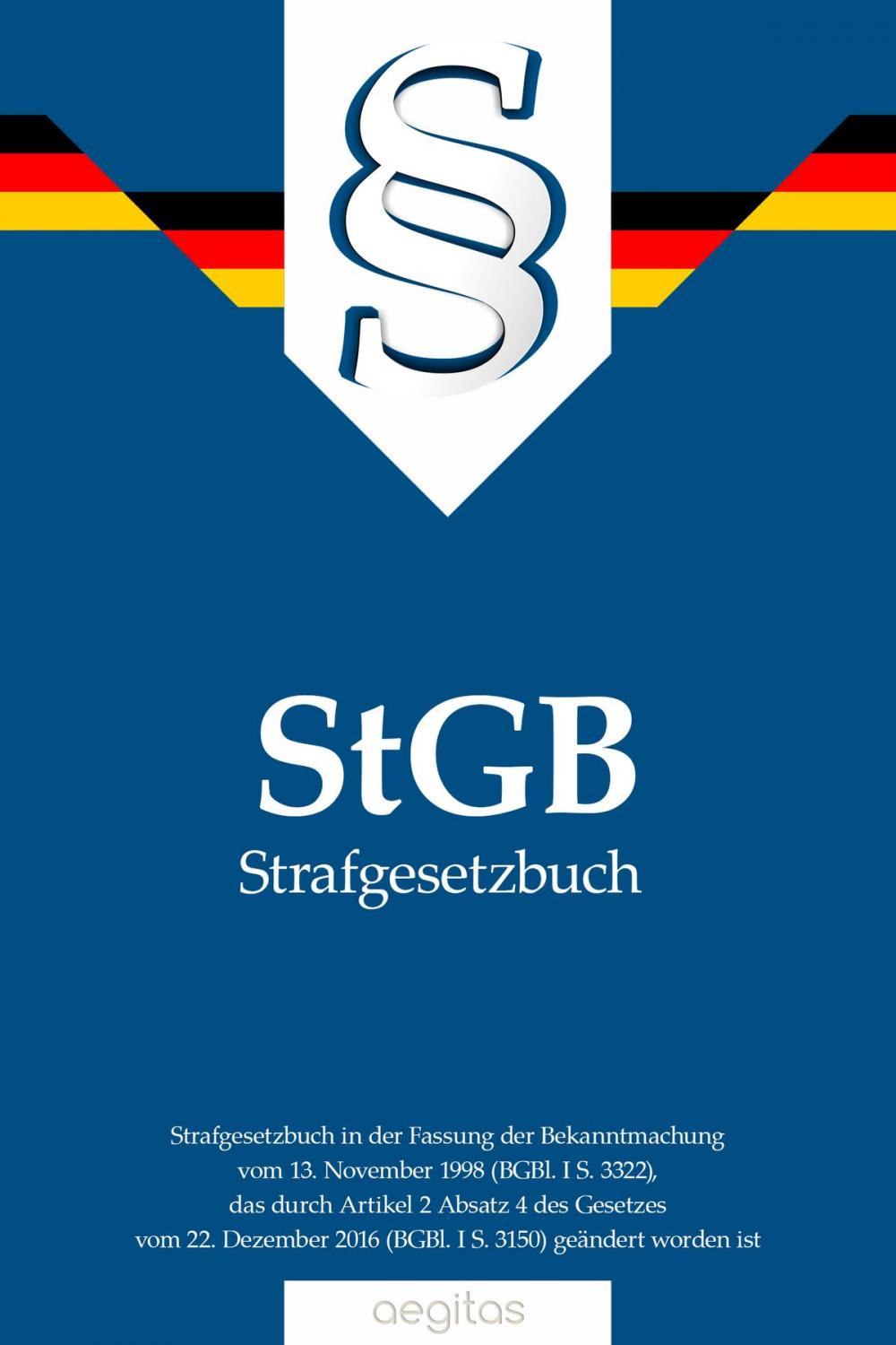 Big bigCover of Strafgesetzbuch (StGB)