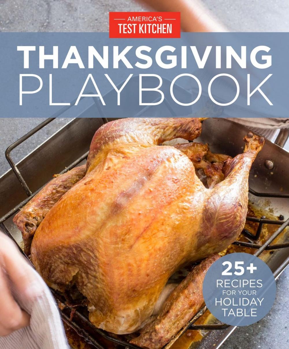 Big bigCover of America's Test Kitchen Thanksgiving Playbook