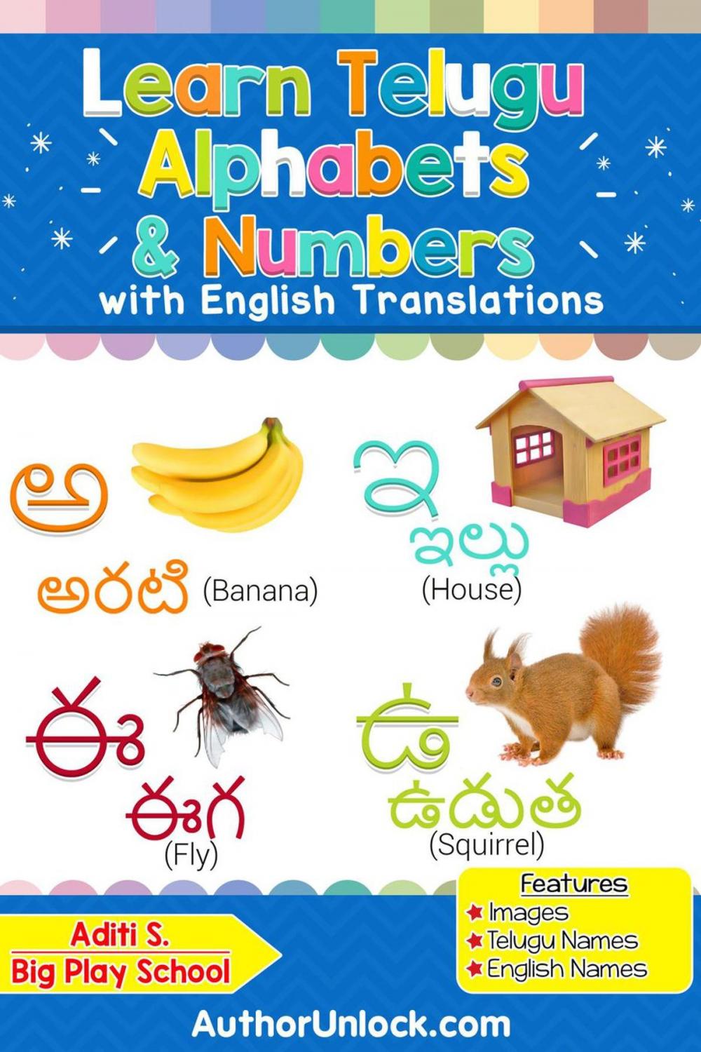 Big bigCover of Learn Telugu Alphabets & Numbers