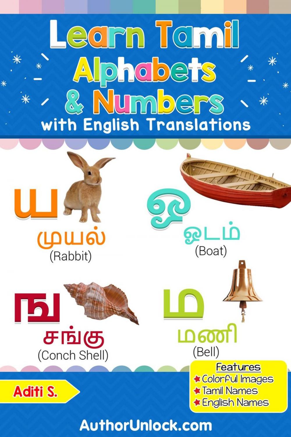 Big bigCover of Learn Tamil Alphabets & Numbers