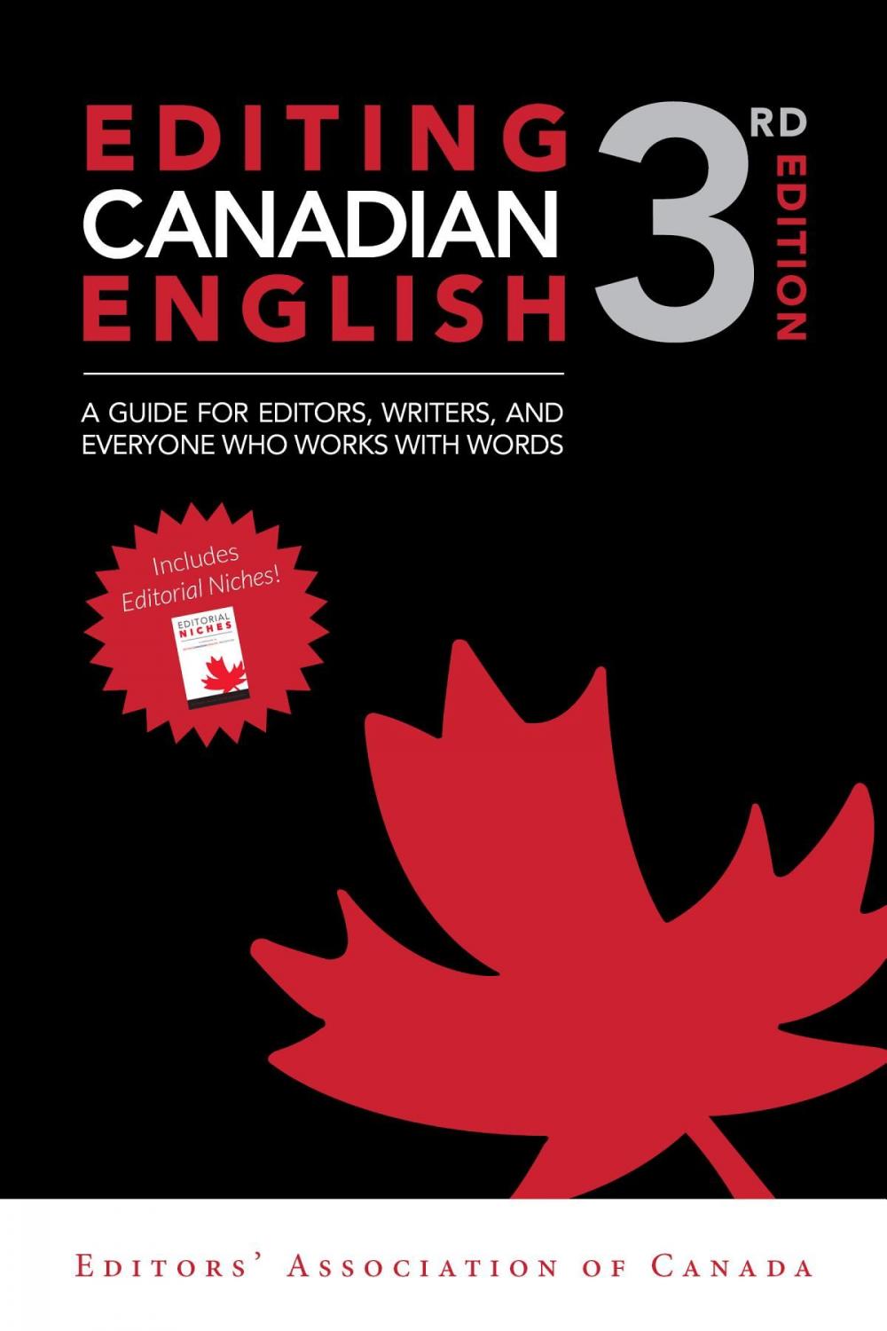 Big bigCover of Editing Canadian English, 3rd edition