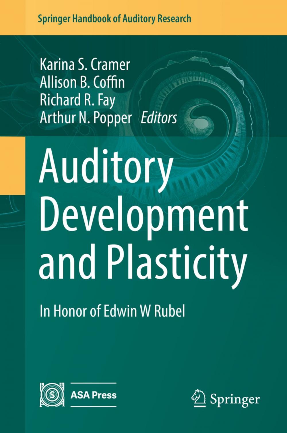 Big bigCover of Auditory Development and Plasticity