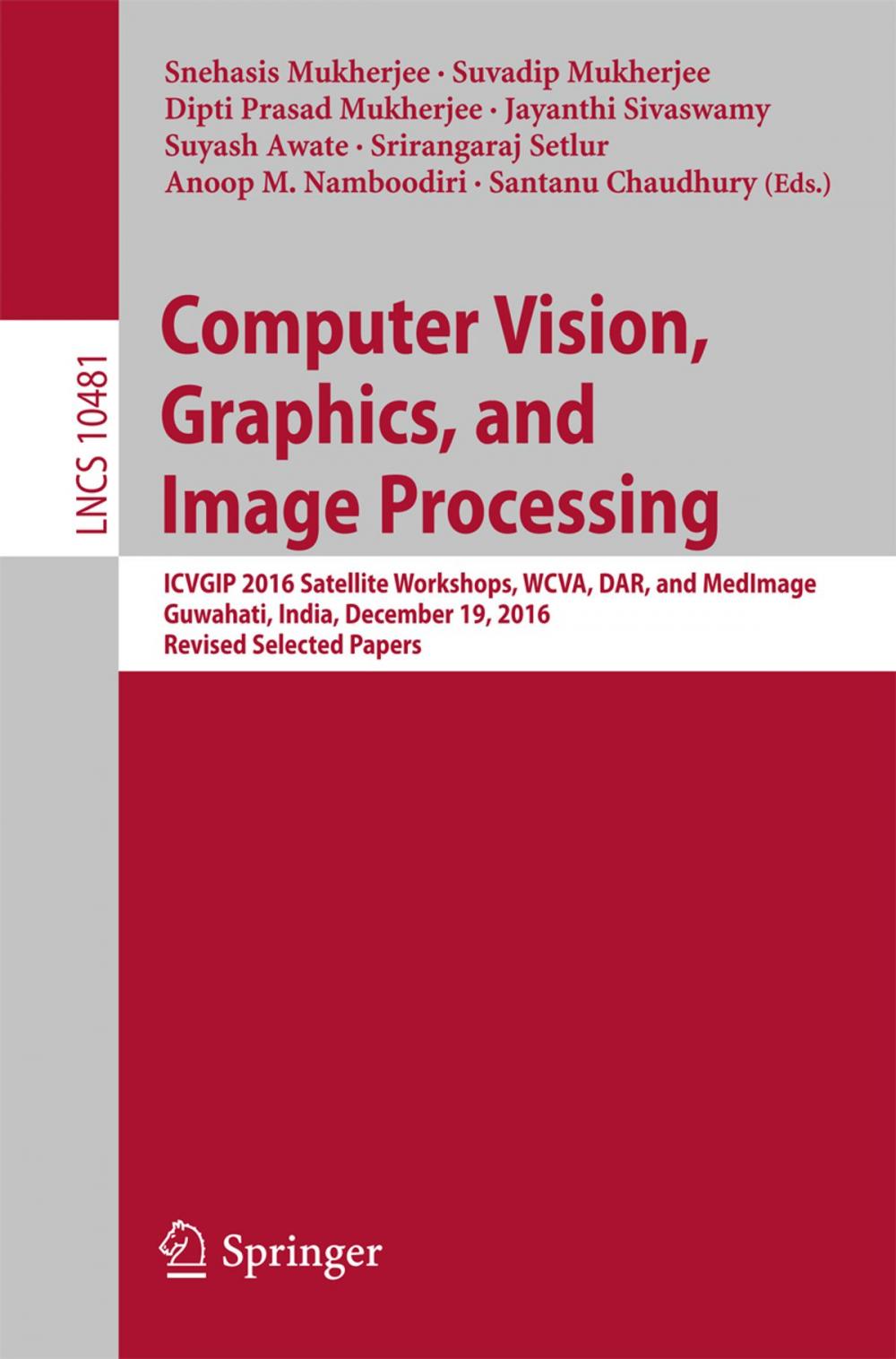Big bigCover of Computer Vision, Graphics, and Image Processing