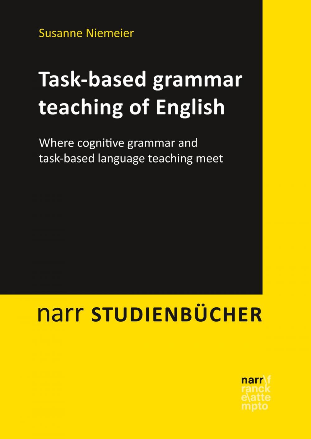Big bigCover of Task-based grammar teaching of English