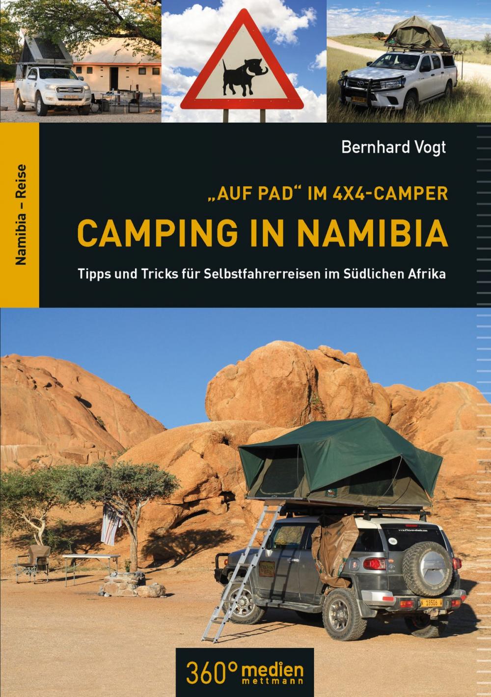 Big bigCover of Auf Pad im 4x4 Camper: Camping in Namibia