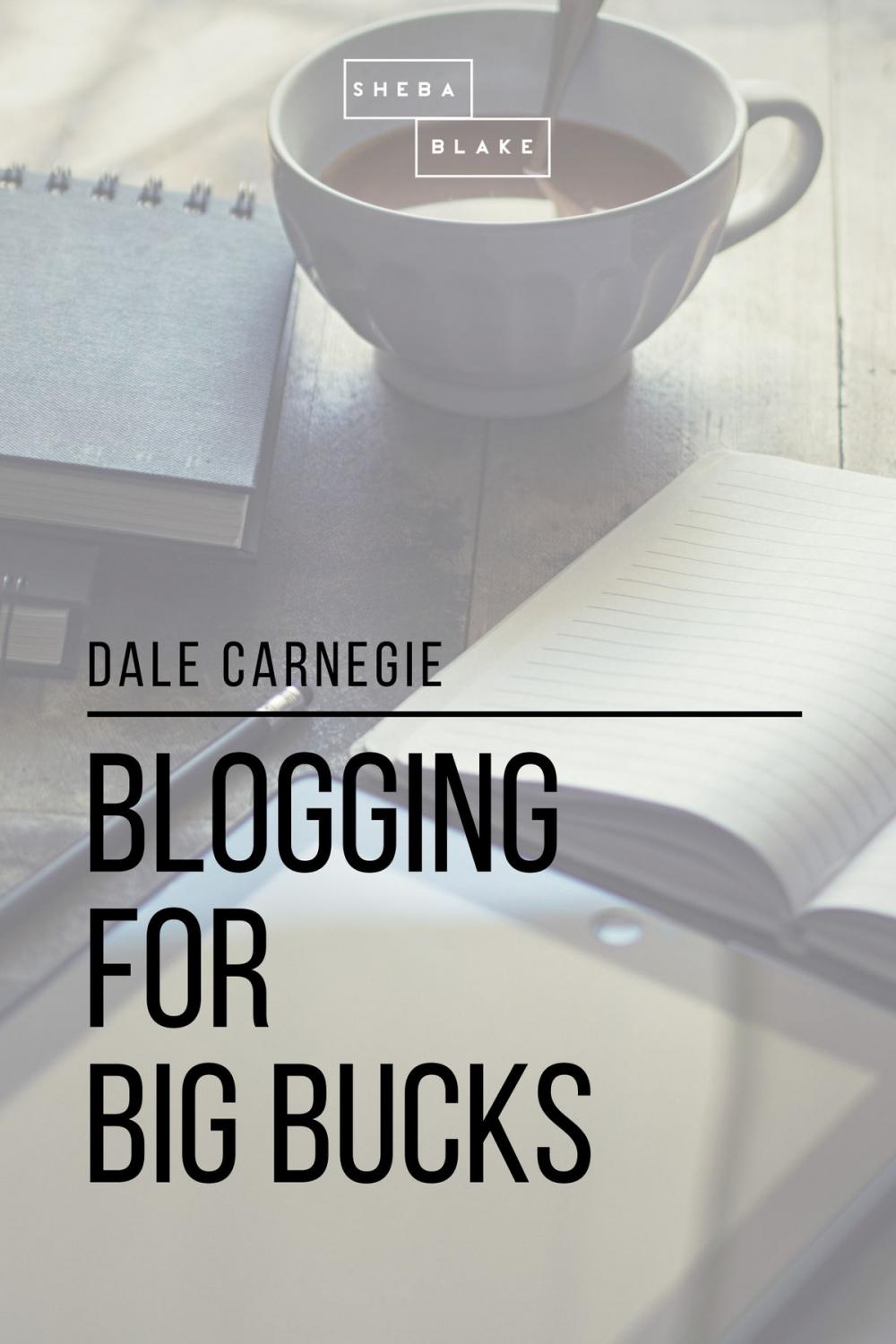 Big bigCover of Blogging for Big Bucks