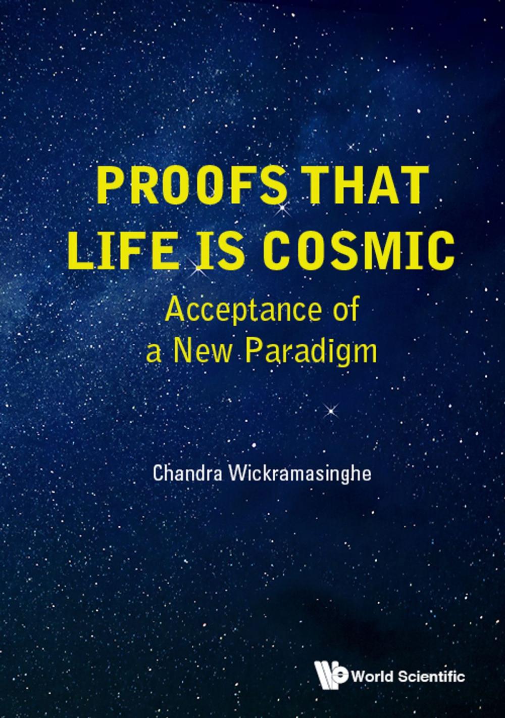Big bigCover of Proofs that Life is Cosmic