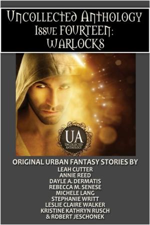Cover of the book Warlocks: A Collected Uncollected Anthology by Mark Leslie, DeAnna Knippling, Kevin J. Anderson, Neil Peart, Ryan M. Williams, Dayle A. Dermatis, Karen McCullough, Dawn Blair, Robert Jeschonek, Kate MacLeod, Kristine Kathryn Rusch