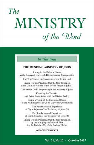 Cover of The Ministry of the Word, Vol. 21, No 10
