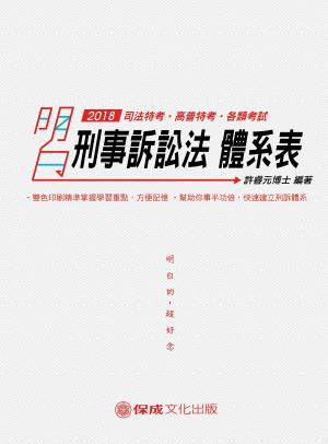 Cover of the book 1C113-刑事訴訟法-明白 體系表 by 呂晟