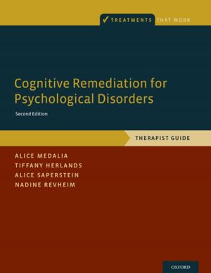 bigCover of the book Cognitive Remediation for Psychological Disorders by 