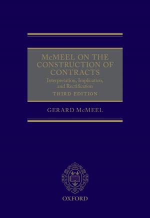 Cover of McMeel on The Construction of Contracts