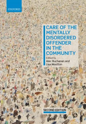 bigCover of the book Care of the Mentally Disordered Offender in the Community by 