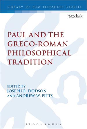 Cover of Paul and the Greco-Roman Philosophical Tradition