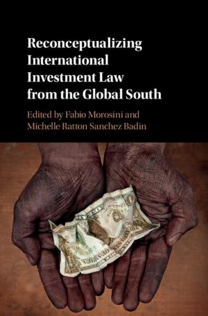Cover of the book Reconceptualizing International Investment Law from the Global South by James C. Robinson, Witold Sadowski, José L. Rodrigo