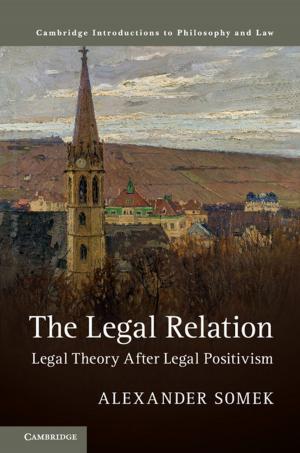 Cover of the book The Legal Relation by John Meier, Derek Smith
