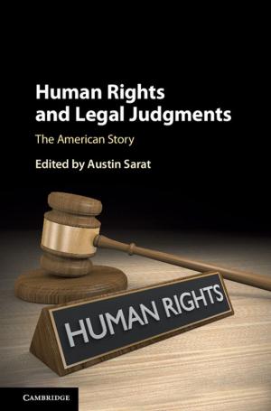 Cover of the book Human Rights and Legal Judgments by Toby E. Huff