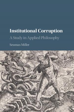 Cover of the book Institutional Corruption by Jon_Elster