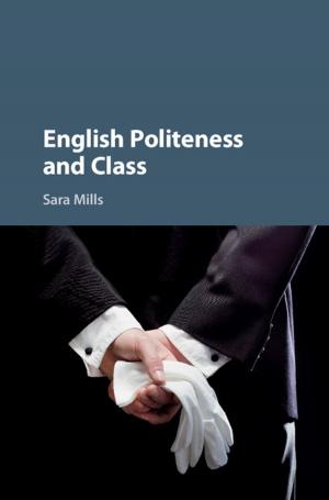 Book cover of English Politeness and Class