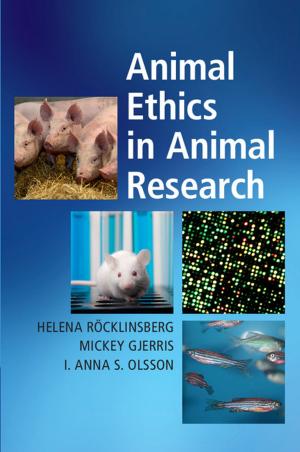 Cover of the book Animal Ethics in Animal Research by Saul J. Berman