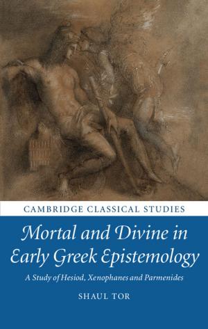 Cover of the book Mortal and Divine in Early Greek Epistemology by 