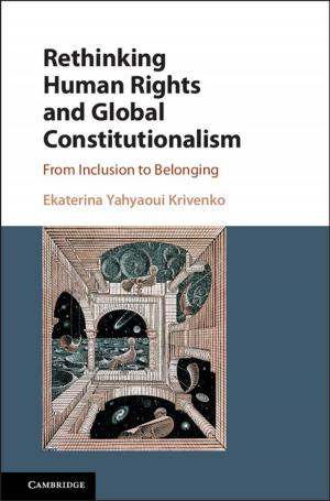 Cover of the book Rethinking Human Rights and Global Constitutionalism by Professor Roel Snieder, Kasper van Wijk