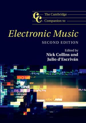 Cover of the book The Cambridge Companion to Electronic Music by Dr Peter Collins