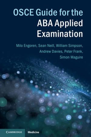 Cover of the book OSCE Guide for the ABA Applied Examination by 