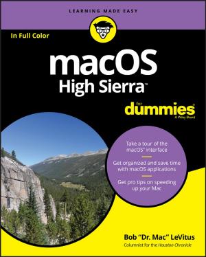Cover of the book macOS High Sierra For Dummies by Gianfranco Poggi
