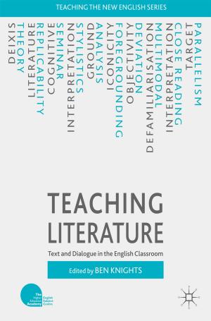 Cover of the book Teaching Literature by J. Michie, Paul Sparrow, C. Cooper, Martin Hird