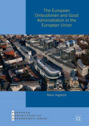 Cover of the book The European Ombudsman and Good Administration in the European Union by 