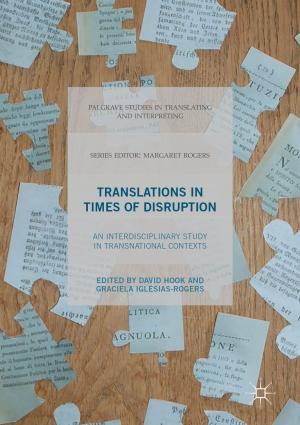 Cover of the book Translations In Times of Disruption by T. Baker
