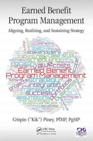 Cover of the book Earned Benefit Program Management by John W. Bell
