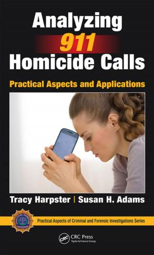 Cover of the book Analyzing 911 Homicide Calls by Katharine M. Banham Bridges