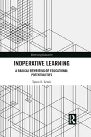 Cover of the book Inoperative Learning by Jurgen Herbst
