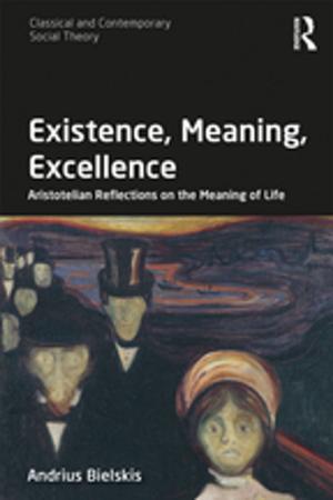 Cover of the book Existence, Meaning, Excellence by Chris Allen