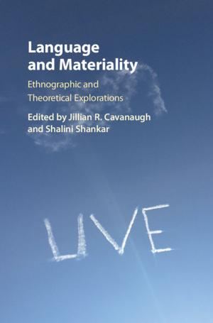 Cover of the book Language and Materiality by Glenna Matthews