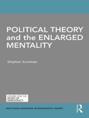 Cover of the book Political Theory and the Enlarged Mentality by Brown