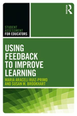Book cover of Using Feedback to Improve Learning