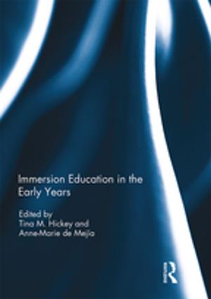 Cover of the book Immersion Education in the Early Years by Michael J. Sosulski